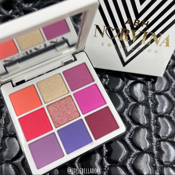🆕 ABH Mini NORVINA Pro Pigment Eyeshadow Palette Vol. 1 - Picture 14 of 17